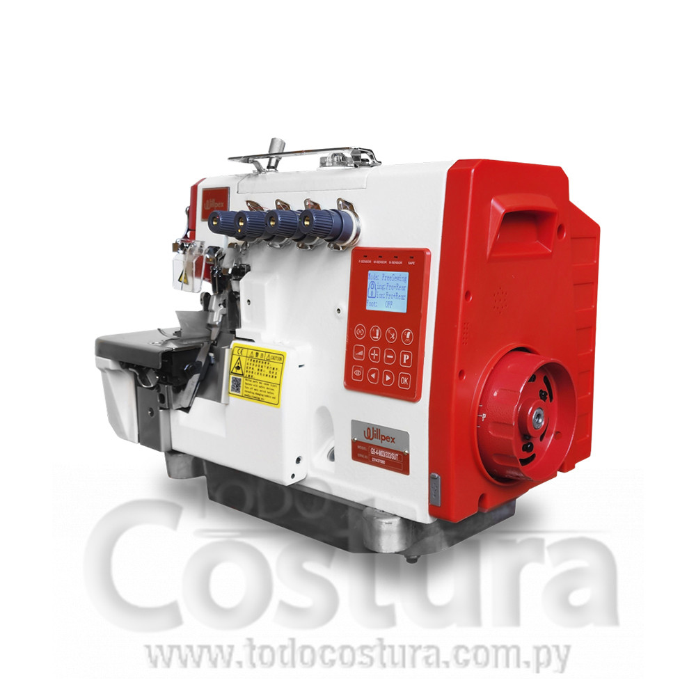 OVERLOCK (ELECTRONICA - 5 HILOS - LIVIANA) WILLPEX G5-5-02/223/SUT (MOTOR INCORPORADO)